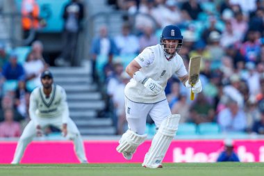 İngiltere 'den Ben Duckett 5. Rothesay Test Maçı' nda 3. İngiltere Hindistan 'a karşı Kia Oval, Londra, İngiltere, 2 Ağustos 2025