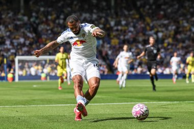 Leeds United takımından Lukas Nmecha, Leeds United 'ın 2 Ağustos 202' de Elland Road, Leeds 'te oynadığı Leeds United-Villarreal maçında gol attı.