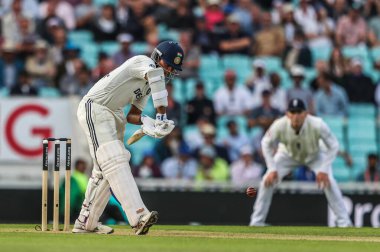 Hintli Yashasvi Jaiswal, 1 Ağustos 202 'de Kia Oval, Londra, İngiltere' de oynanan 5. Rothesay Test Maçı 2.