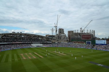 5. Rothesay Test Maçı 3. Gün İngiltere Hindistan 'a karşı Kia Oval, Londra, 2 Ağustos 2025