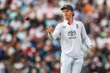 5. Rothesay Test Maçı sırasında İngiltere 'nin Hindistan' a karşı Kia Oval, Londra 'da 2.