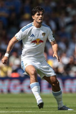 Leeds United takımından Pascal Struijk, Leeds United 'ın 2 Ağustos 202' de Elland Road, Leeds 'de Villarreal' e karşı oynadığı sezon öncesi dostluk maçında