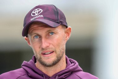İngiltere 'den Joe Root, 5. Rothesay Test Maçı öncesinde SkySports ile röportaj yaptı. 5. İngiltere - Hindistan - Kia Oval, Londra, 4 Ağustos 202