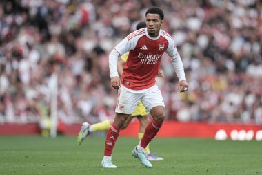 Arsenal 'den Ethan Nwaneri, Arsenal' in 6 Ağustos 2025 'te Emirates Stadyumu' nda Villarreal 'e karşı oynadığı ön sezon dostluk maçı sırasında