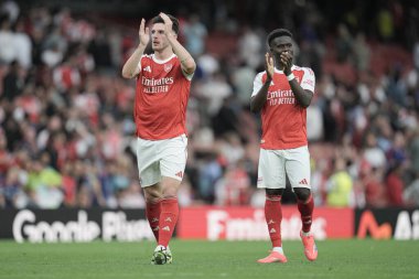 6 Ağustos 2025 'te Londra' daki Emirates Stadyumu 'nda Arsenal' in Villarreal 'e karşı oynadığı sezon öncesi dostluk maçı sonrasında