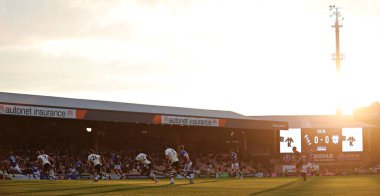 Vale Park 'ın Sky Bet League 1 maçındaki genel görüntüsü Port Vale - Cardiff City maçı, Vale Park, Burslem, İngiltere, 7 Ağustos 2025