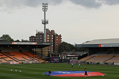 Vale Park 'ın Sky Bet League 1 maçından önceki genel görüntüsü Port Vale - Cardiff City maçı, Vale Park, Burslem, İngiltere, 7 Ağustos 2025
