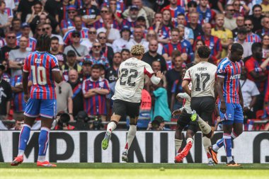 Liverpool 'dan Hugo Ekitike, 10 Ağustos 2025' te Londra, Wembley Stadyumu 'nda oynanan FA Community Shield maçı sırasında 0-1 berabere kaldı.