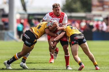 Hull KR 'dan Jai Whitbread, 9 Ağustos 2025' te İngiltere 'nin Hull kentinde oynanan Sewell Group Craven Park' ta oynanan 21.