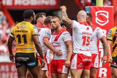 Hull KR 'dan Jez Litten, 9 Ağustos 2025' te İngiltere 'nin Hull kenti Kingston' da oynanan Sewell Group Craven Park 'ta oynanan 21.
