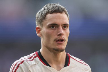 Liverpool 'dan Florian Wirtz, 10 Ağustos 2025' te Londra, Wembley Stadyumu 'nda oynanan FA Community Shield maçı sırasında Crystal Palace' a karşı Liverpool maçında...