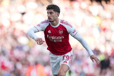 Arsenal 'den Kai Havertz, 9 Ağustos 2025' te Birleşik Krallık 'ın Emirates Stadyumu' nda oynanan Arsenal - Athletic Bilbao maçında