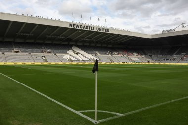 St. James Park 'ın, sezon öncesi dost canlısı Newcastle United ile Espanyol' un 8 Ağustos 2025 'te St. James' s Park, Newcastle 'da karşı karşıya geldiği genel bir manzarası.