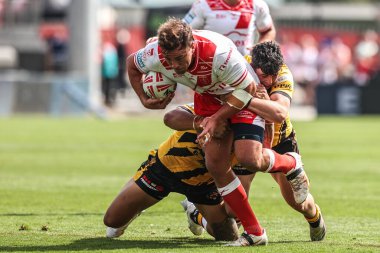 Hull KR 'dan Jai Whitbread, 9 Ağustos 2025' te İngiltere 'nin Hull kentinde oynanan Sewell Group Craven Park' ta oynanan 21.