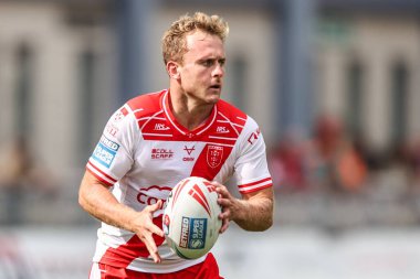Hull KR 'dan Jez Litten 21. Betfred Süper Ligi karşılaşmasında Hull KR Castleford Tigers' a karşı Sewell Group Craven Park, Kingston upon Hull, Birleşik Krallık, 9 Ağustos 2025