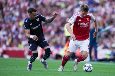 Arsenal 'den Viktor Gyokeres, 9 Ağustos 2025' te Emirates Stadyumu 'nda Arsenal' in Athletic Bilbao 'ya karşı oynadığı sezon öncesi dostluk maçında topa vuruyor.