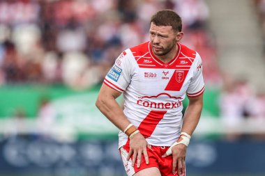 Hull KR 'dan James Batchelor 21. Betfred Süper Ligi karşılaşmasında Hull KR, Castleford Tigers' a karşı Sewell Group Craven Park 'ta 9 Ağustos 2025 tarihinde Kingston üzerine Hull, İngiltere