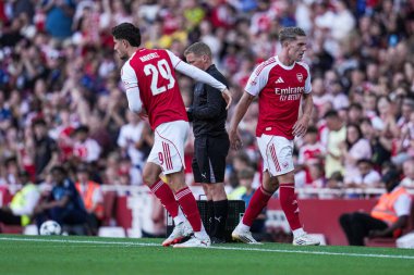 Arsenal - Athletic Bilbao maçında Emirates Stadyumu, Londra, 9 Ağustos 2025