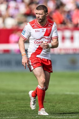 Hull KR 'dan James Batchelor 21. Betfred Süper Ligi karşılaşmasında Hull KR, Castleford Tigers' a karşı Sewell Group Craven Park 'ta 9 Ağustos 2025 tarihinde Kingston üzerine Hull, İngiltere