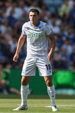 Sheffield 'li Bailey Cadamarteri, 10 Ağustos 2025' te İngiltere 'deki King Power Stadyumu' nda Leicester City ile Sheffield Çarşamba günkü Sky Bet Şampiyonası maçında...