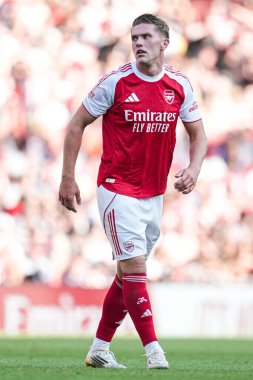 Arsenal Viktor Gyokeres sezon öncesi dostluk maçı sırasında Arsenal, Emirates Stadyumu 'nda Athletic Bilbao' ya karşı, 9 Ağustos 2025