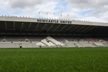 St. James Park 'ın, sezon öncesi dost canlısı Newcastle United ile Espanyol' un 8 Ağustos 2025 'te St. James' s Park, Newcastle 'da karşı karşıya geldiği genel bir manzarası.