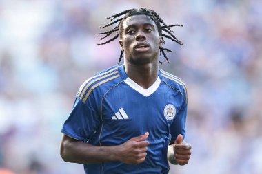 Leicester City 'den Jeremy Monga Gökyüzü İddia Şampiyonası' nda Leicester City - Sheffield Çarşamba günü King Power Stadyumu, Leicester, Birleşik Krallık, 10 Ağustos 2025