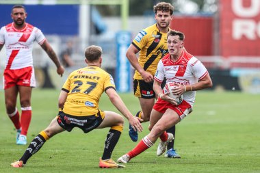 Hull KR takımından Jack Broadbent, 9 Ağustos 2025 'te İngiltere' nin Hull kenti Kingston 'da oynanan Sewell Group Craven Park' ta oynanan 21.