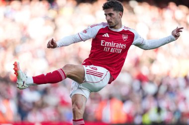 Arsenal 'den Kai Havertz, 9 Ağustos 2025' te Birleşik Krallık 'ın Emirates Stadyumu' nda oynanan Arsenal - Athletic Bilbao maçında