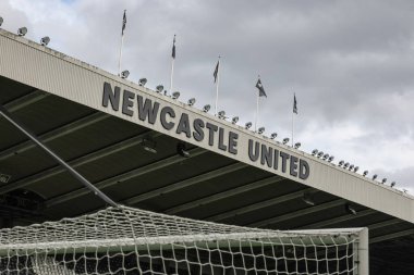 St. James Park 'ın, sezon öncesi dost canlısı Newcastle United ile Espanyol' un 8 Ağustos 2025 'te St. James' s Park, Newcastle 'da karşı karşıya geldiği genel bir manzarası.
