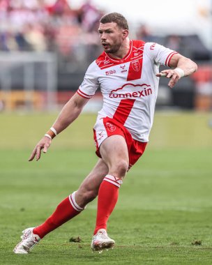 Hull KR 'dan James Batchelor 21. Betfred Süper Ligi karşılaşmasında Hull KR, Castleford Tigers' a karşı Sewell Group Craven Park 'ta 9 Ağustos 2025 tarihinde Kingston üzerine Hull, İngiltere