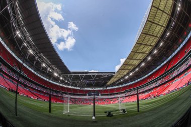 FA Community Shield maçı sırasında Crystal Palace Liverpool 'a karşı Wembley Stadyumu, Londra, 10 Ağustos 2025
