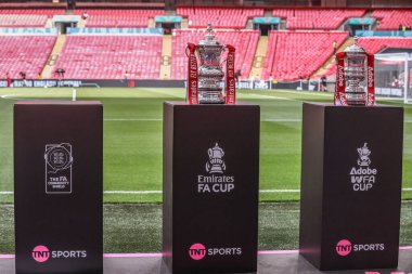 FA Cup ve FA Kadınlar Kupası FA Community Shield maçı sırasında Crystal Palace Liverpool 'a karşı Wembley Stadyumu, Londra, 10 Ağustos 2025