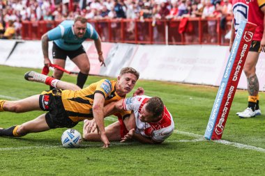 Hull KR 'dan Joe Burgess, 9 Ağustos 2025' te İngiltere 'nin Hull kenti Kingston' da oynanan Sewell Group Craven Park 'ta oynanan 21.