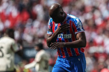 FA Community Shield maçı sırasında Crystal Palace Liverpool 'a karşı Wembley Stadyumu, Londra, 10 Ağustos 2025