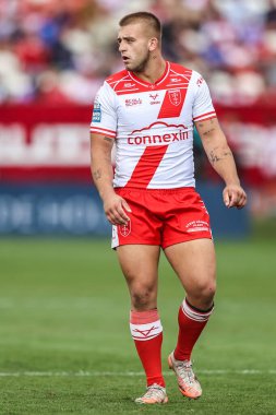 Hull KR 'dan Mikey Lewis 21. Betfred Süper Ligi karşılaşmasında Hull KR Castleford Tigers' a karşı Sewell Group Craven Park, Kingston üzerine Hull, İngiltere, 9 Ağustos 2025