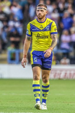 Warrington Wolves 'tan Marc Sneyd 22. Betfred Süper Lig karşılaşmasında Warrington Wolves, Catalans Dragons' a karşı Halliwell Jones Stadyumu, Warrington, Birleşik Krallık, 14 Ağustos 2025