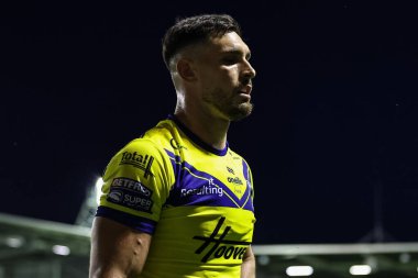 Warrington Wolves 'tan Ryan Matterson, 22. Betfred Süper Lig karşılaşmasında Warrington Wolves, Catalans Dragons' a karşı Halliwell Jones Stadyumu, Warrington, Birleşik Krallık, 14 Ağustos 2025