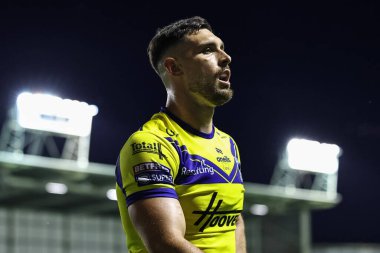Warrington Wolves 'tan Ryan Matterson, 22. Betfred Süper Lig karşılaşmasında Warrington Wolves, Catalans Dragons' a karşı Halliwell Jones Stadyumu, Warrington, Birleşik Krallık, 14 Ağustos 2025