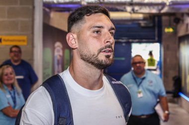 Warrington Wolves 'tan Ryan Matterson, 22. Betfred Süper Lig karşılaşmasında Warrington Wolves, Catalans Dragons' a karşı Halliwell Jones Stadyumu, Warrington, Birleşik Krallık, 14 Ağustos 2025