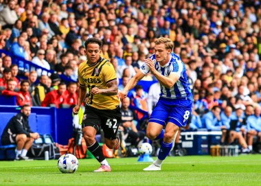 Stoke City 'den Milyon Manhoef, İngiltere' nin Hillsborough kentindeki Sheffield Wednesday-Stoke City maçında 16 Ağustos 2025 'te oynanacak.