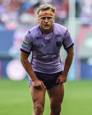 Hull KR takımından Jez Litten, 15 Ağustos 2025 'te İngiltere' nin Wigan kentindeki Brick Community Stadyumu 'nda oynanan 22.