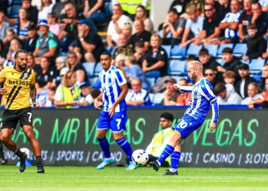 Sheffield Wednesday 'den Barry Bannan, Sheffield, İngiltere' nin başkenti Hillsborough 'da Çarşamba günü oynanan 