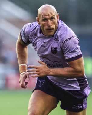 Hull KR 'dan Dean Hadley, Betfred Süper Lig 22. Maç' te Wigan Warriors, Hull KR 'a karşı Brick Community Stadyumu, Wigan, İngiltere, 15 Ağustos 202