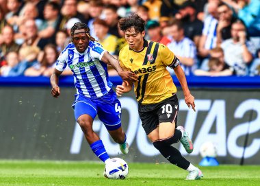 Stoke City 'den Bae Jun-Ho, Sheffield Çarşamba günü İngiltere' nin başkenti Sheffield 'da oynanan Stoke City maçında topu aldı.