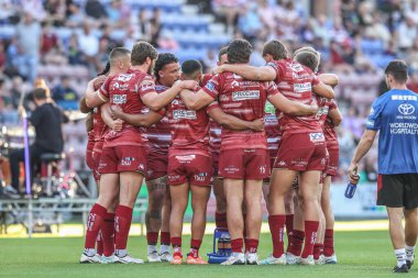 Wigan Warriors, 15 Ağustos 2025 'te İngiltere' nin Wigan şehrinde oynanan The Brick Community Stadyumu 'nda oynanan 22.