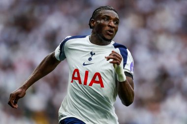 Tottenham Hotspur 'dan Mohammed Kudus Premier Lig karşılaşmasında Tottenham Hotspur' a karşı Tottenham Hotspur Stadyumu, Londra, İngiltere, 16 Ağustos 2025