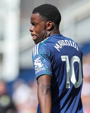 Leicester City 'den Stephy Mavididi Gökyüzü İddia Şampiyonası' nda Preston North End Leicester City 'ye karşı Deepdale, Preston, İngiltere, 16 Ağustos 2025