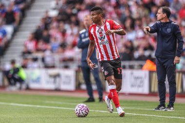 Premier Lig maçı sırasında Sunderland - West Ham United Stadyumu, Sunderland, İngiltere, 16 Ağustos 2025