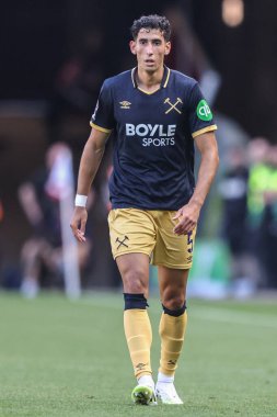 Nayef Aguerd West Ham United Premier League maçı sırasında Sunderland - West Ham United Stadyumu, Sunderland, Birleşik Krallık, 16 Ağustos 2025